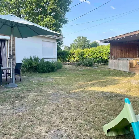 Maison Proche Du Et Ocean Avec Jacuzzi Privatif Carcans