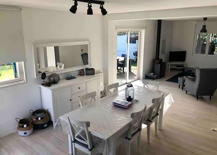 בית נופש Maison Proche Du Et Ocean Avec Jacuzzi Privatif