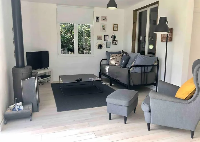 Maison Proche Du Et Ocean Avec Jacuzzi Privatif קרקן