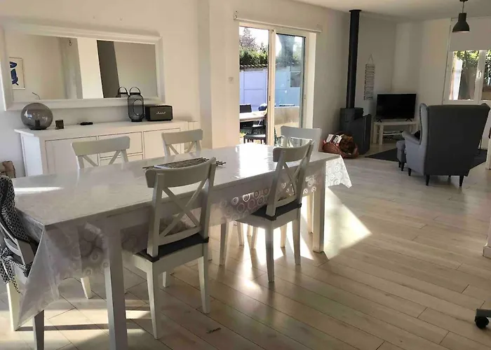 בית נופש Maison Proche Du Et Ocean Avec Jacuzzi Privatif