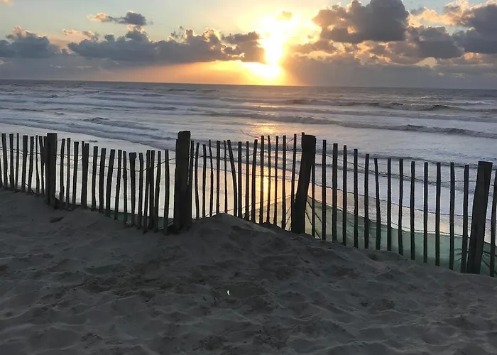 בית נופש Maison Proche Du Et Ocean Avec Jacuzzi Privatif קרקן